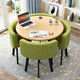 Business balcony cafe milk tea shop negotiation tables and chairs