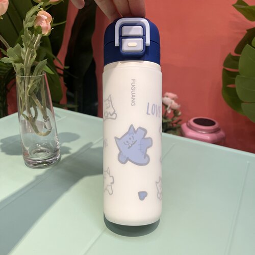 6.8cm7cm7.5cm透明硅胶杯套富光400ml500ml600ml保温杯防摔水壶套 - 图1