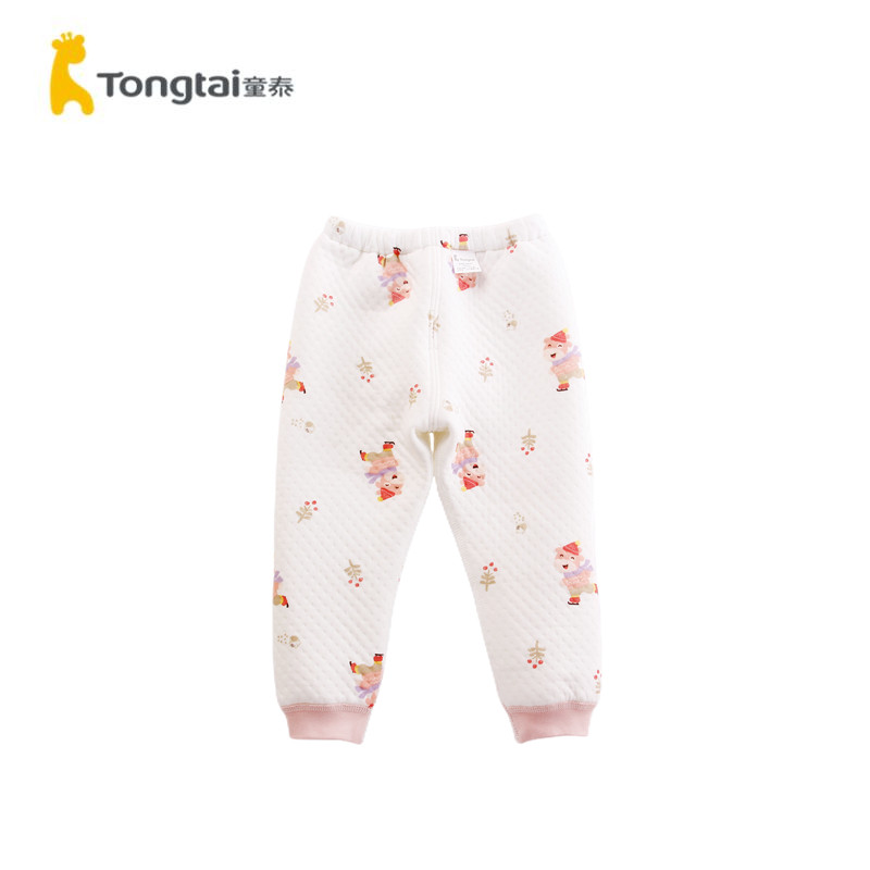 童泰秋冬新款男女宝宝保暖闭裆裤婴儿纯棉加厚居家裤子夹棉打底裤,淘宝优惠券,粉丝福利购,淘宝优惠卷