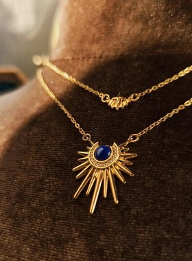 埃及神秘气质众神的黄昏叠带项链