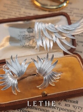 羽毛胸针Boucher系列轻奢时尚女