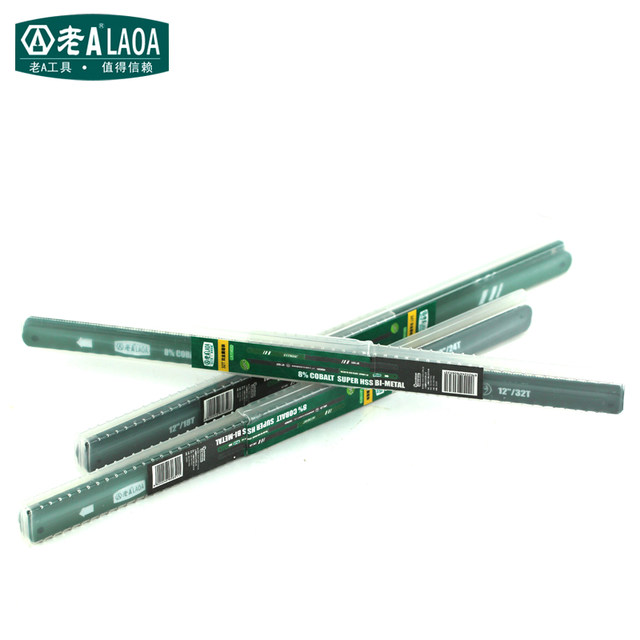 Old AM42 bimetallic hacksaw blade hand-used high-speed steel manual saw blade medium-fine stainless steel cutting saw blade