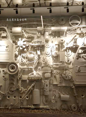 复古铁艺汽车零部件墙面装饰重金属汽车怀旧风格金属立体背景墙