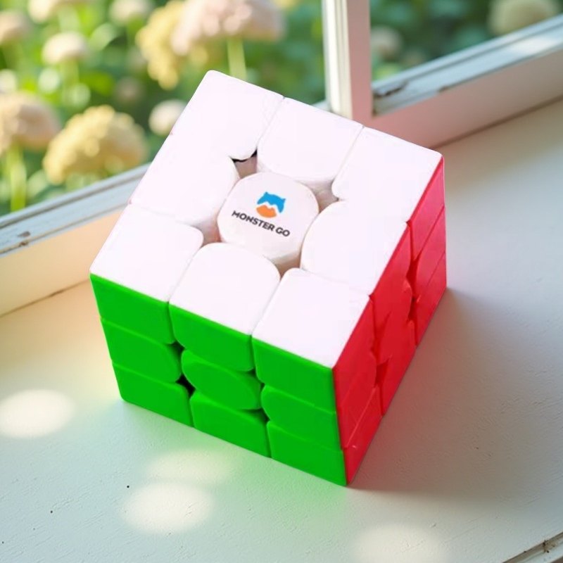 正品gan356m三阶魔方磁力干智能竞速比赛专用高端送礼益智玩具 - 图0