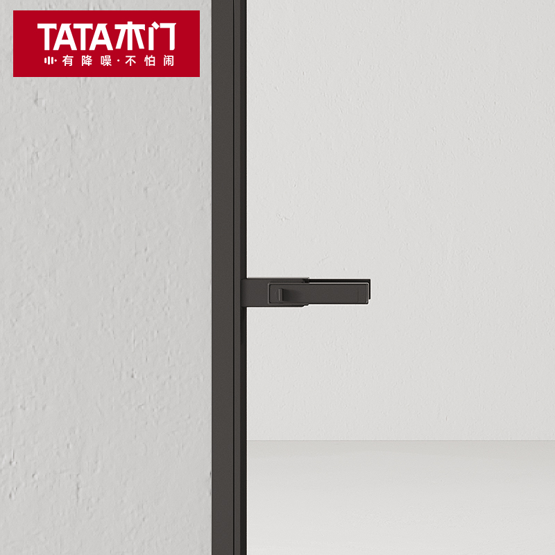 TATA木门 卫生间门阳台门玻璃门厨房门浴室门铝合金平开门LB010-P - 图3