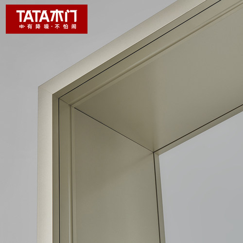 TATA木门 卫生间门阳台门玻璃门厨房门铝合金外平内开门LBWP01-P - 图2