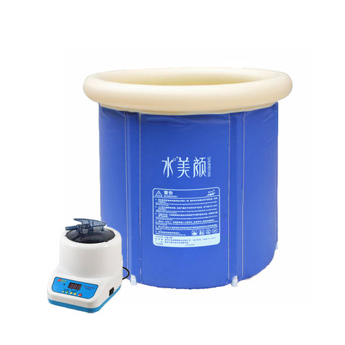 家用汗蒸房桑拿浴箱汉蒸袋泡澡桶排汗毒蒸汽舱全身家庭熏蒸机两用 - 图3