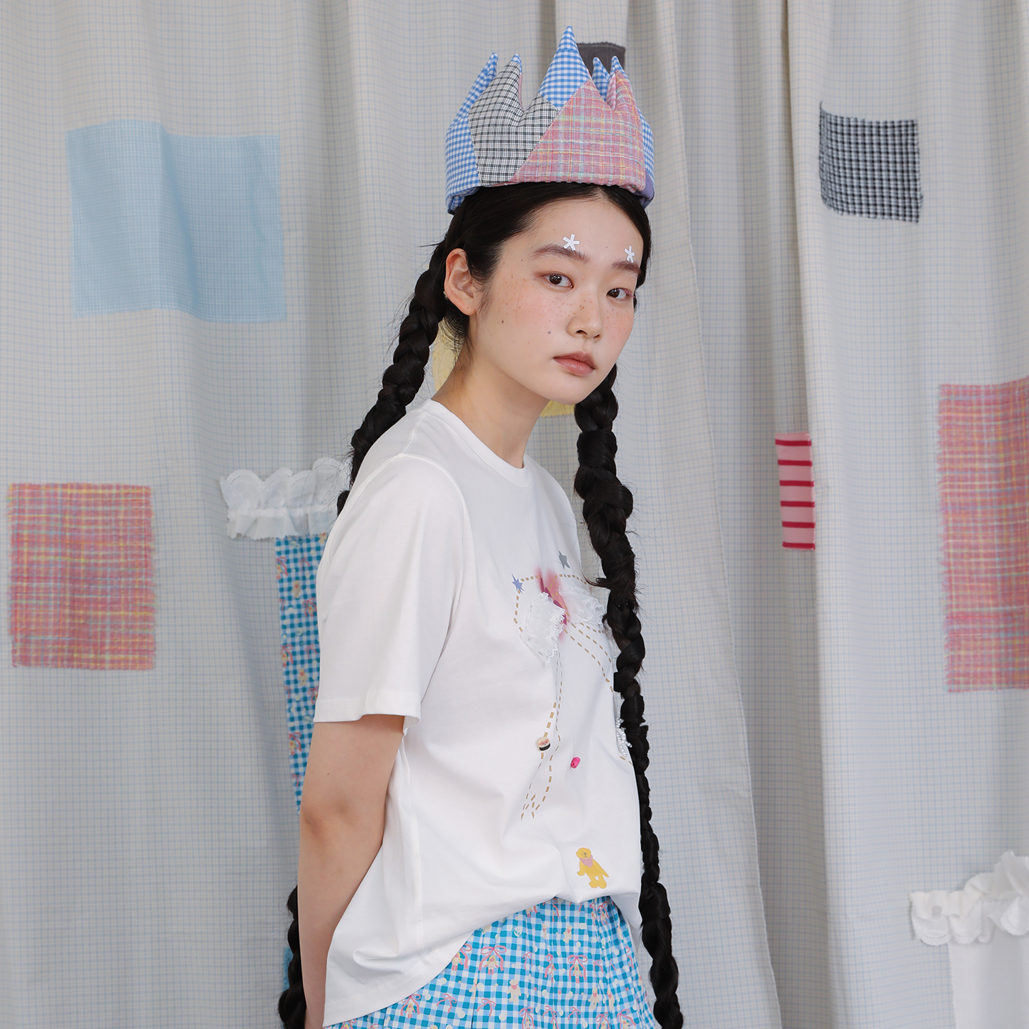 TYAKASHA塔卡沙女款T恤2025夏季新款短袖T恤休闲T恤女 - 图2