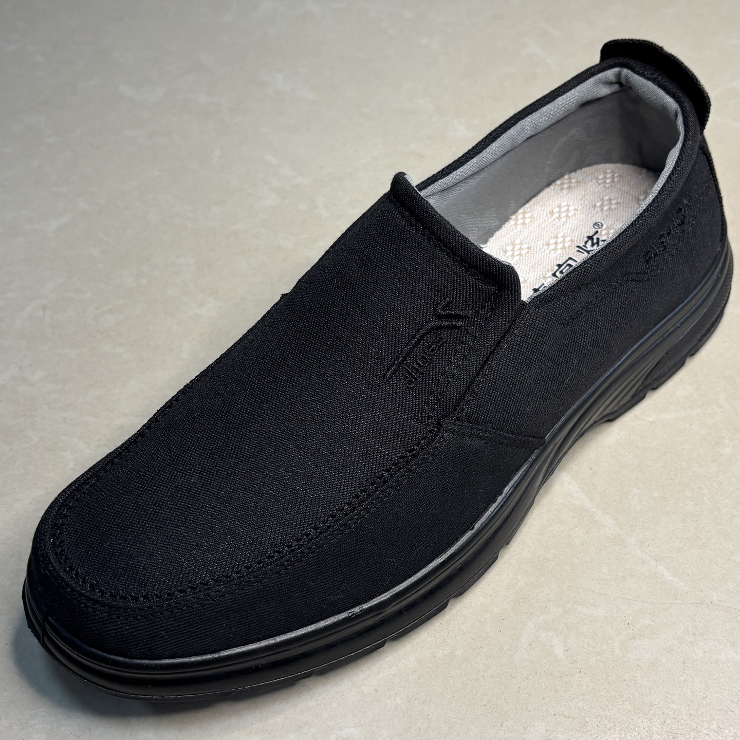 春季老北京布鞋男鞋中老年人男士休闲鞋舒适透气一脚蹬老人爸爸鞋,淘宝优惠券,粉丝福利购,淘宝优惠卷