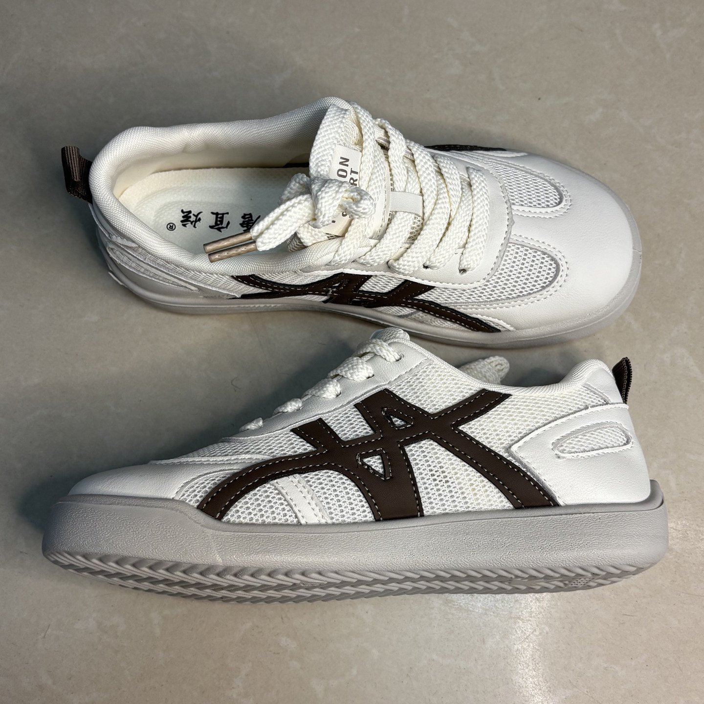 春季老北京布鞋女鞋子休闲运动鞋德训鞋女系带平底舒适透气小白鞋,淘宝优惠券,粉丝福利购,淘宝优惠卷