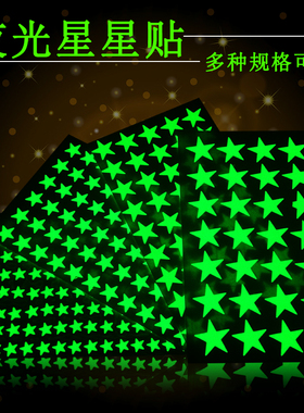 夜光星星宿舍背景墙创意背景墙纸