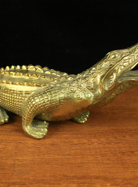 纯铜鱼摆件金融开业礼品桌面