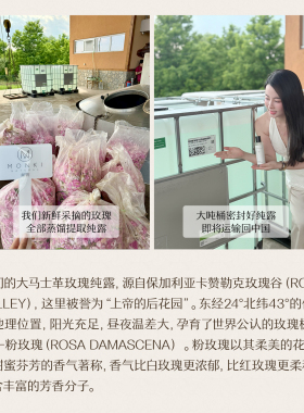 有机大马士革玫瑰纯露提亮白肤色