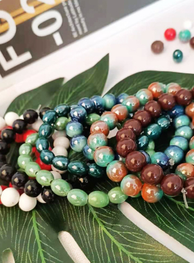 托玛琳电气石负离子保健包邮手链