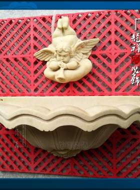 水盆墙壁雕塑流水墙壁画喷水浮雕