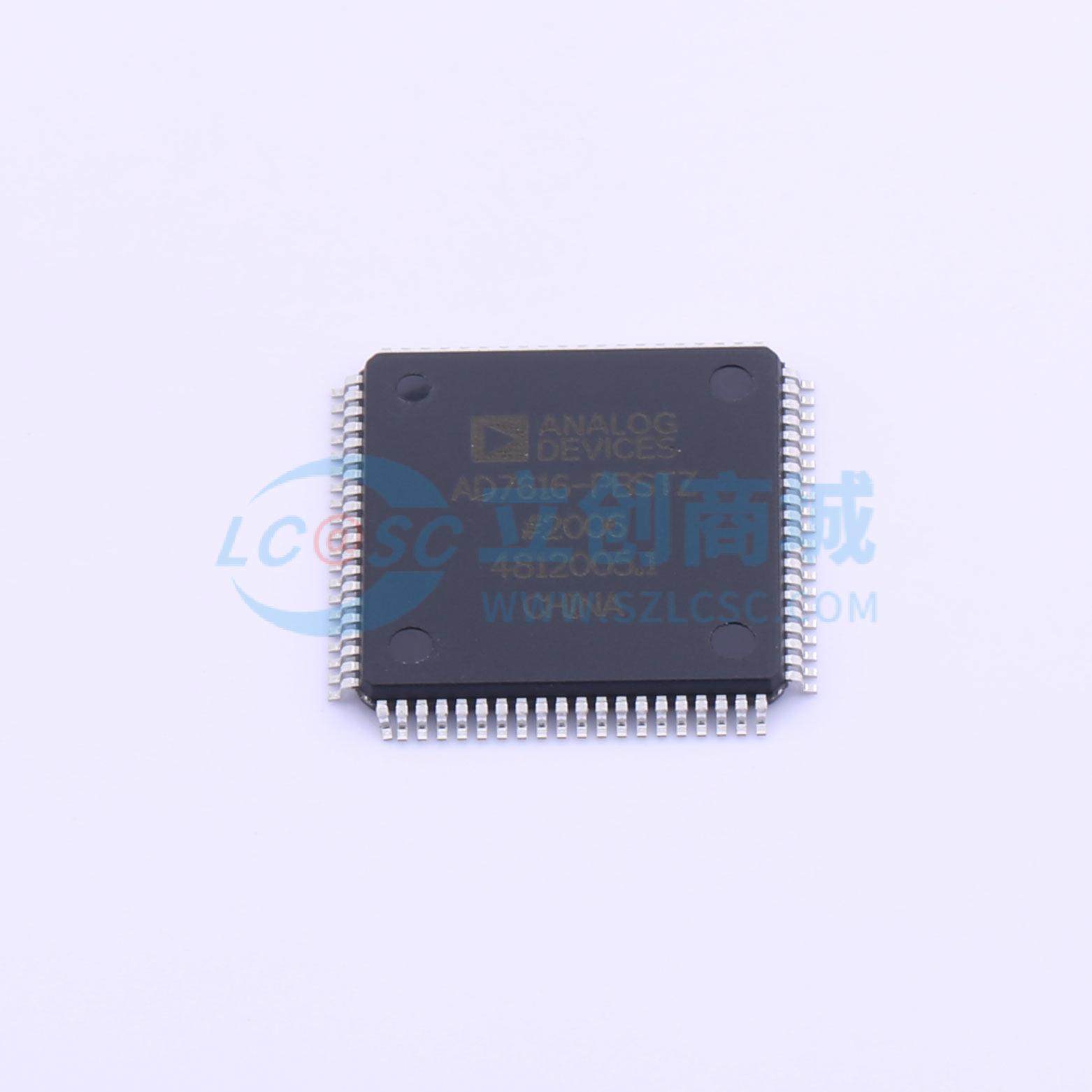 模数转换芯片ADC AD7616-PBSTZ LQFP-80(14x14) ADI(亚德诺) 原装 - 图1