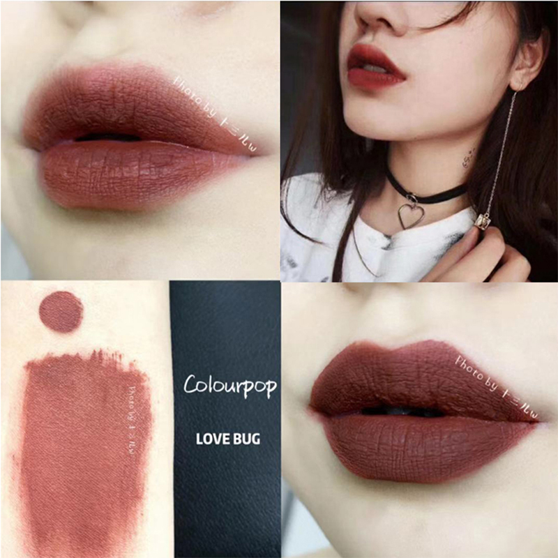 美版colourpop唇釉colorpop卡拉泡泡辣椒红arriba口红笔哑光雾面-图1