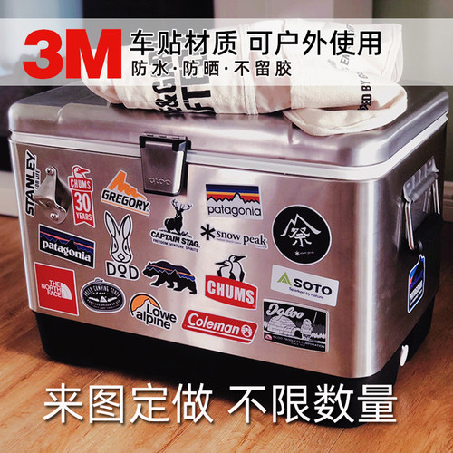 DIY定制旅行箱贴纸 定做明星动漫卡通行李箱笔记本贴纸3M防水订做 - 图2