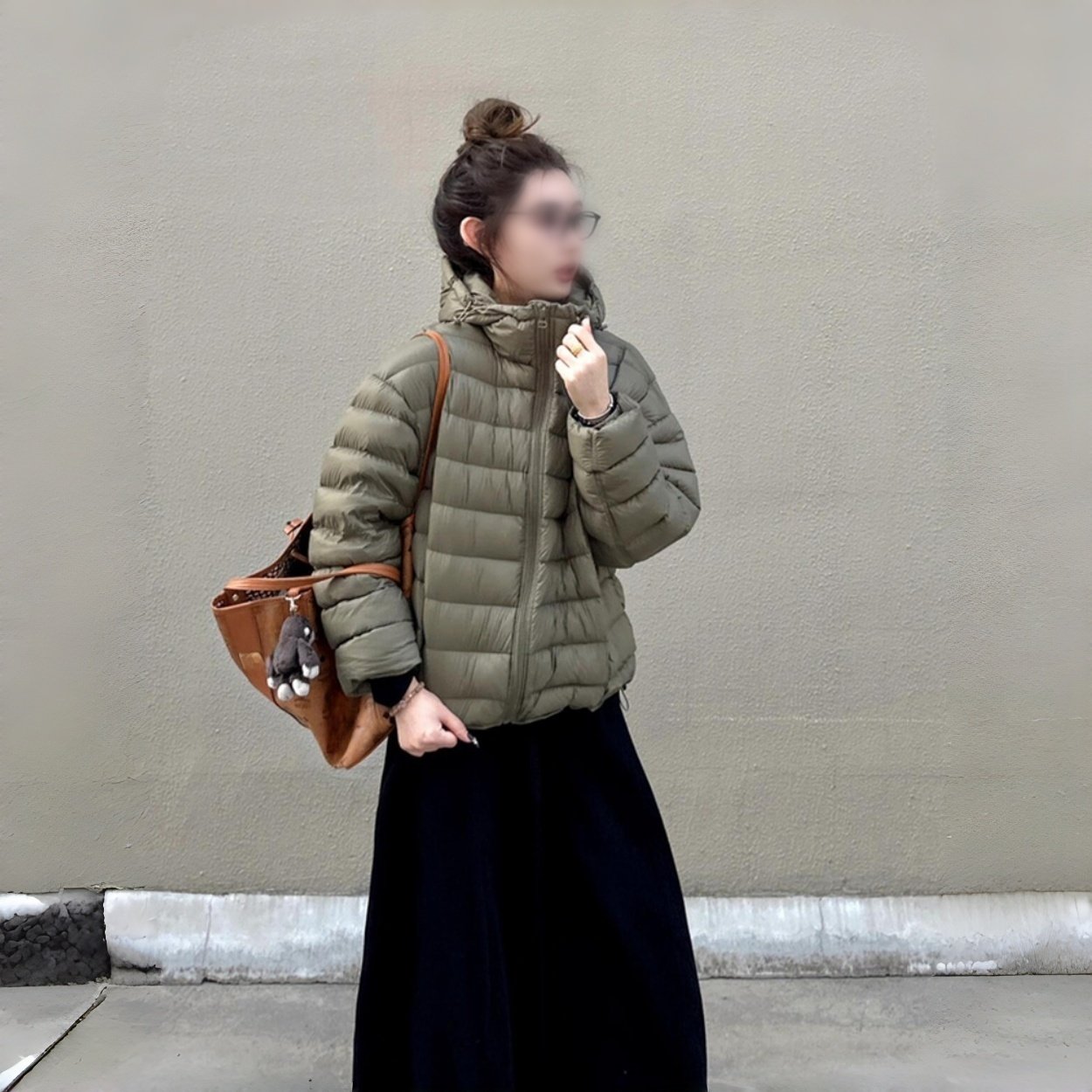 素衣彼时3705秋冬女休闲羽绒服纸样韩版宽松显瘦气质百搭外套样板,淘宝优惠券,粉丝福利购,淘宝优惠卷