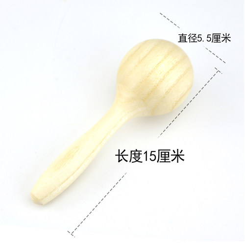 奥尔夫乐器专业沙锤儿童沙蛋沙锤摇铃幼儿园早教砂球原木沙球沙锤 - 图0