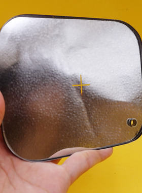 西洋古董40年代emergency signaling mirror美飞机求救紧急信号镜