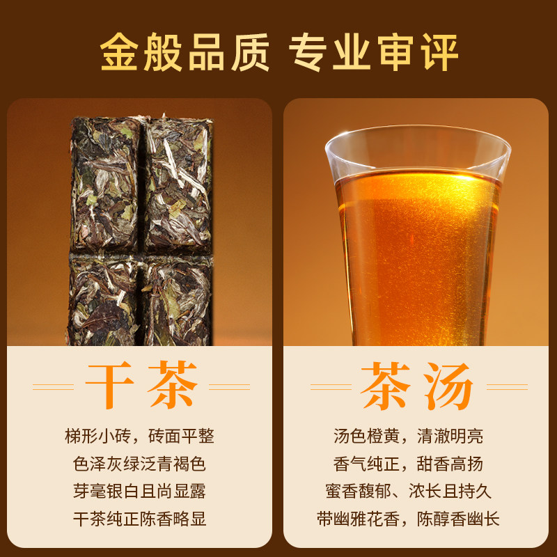 【限购2盒】品品香福鼎白茶晒白金老白茶2022白牡丹20g自己喝茶叶,淘宝优惠券,粉丝福利购,淘宝优惠卷