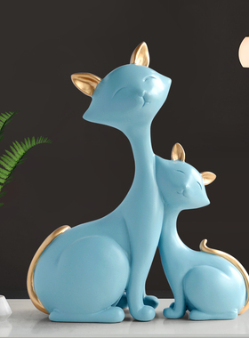招财猫创意玄关办公室桌面装饰品