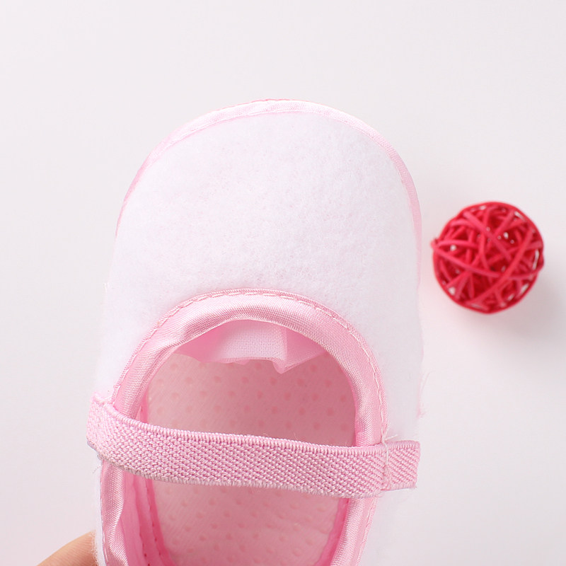 婴儿鞋0-1岁春秋新八九个月女宝宝防滑学步鞋单鞋软底防掉公主鞋