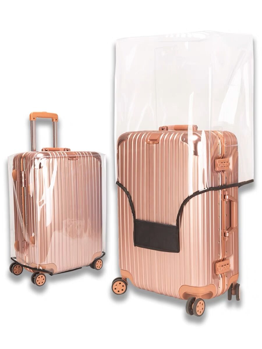 透明行李箱保护套旅行箱拉杆箱保护罩托运防爆耐磨防尘罩皮箱箱套 - 图2