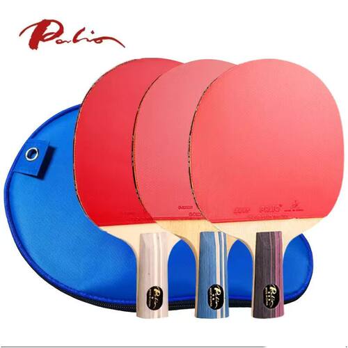 Palio拍里奥乒乓球拍一星成品拍双面反胶套胶成品球拍 送拍套 - 图3