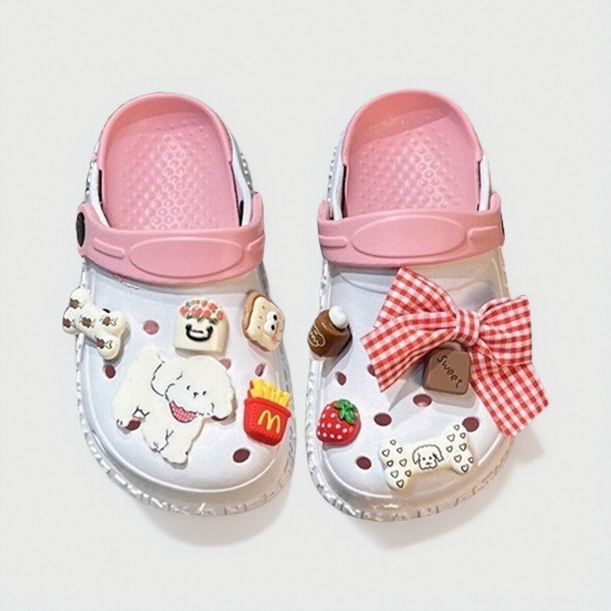 女孩超好看洞洞鞋女款2026新款儿童软底防滑女童拖鞋夏外穿洋气女,淘宝优惠券,粉丝福利购,淘宝优惠卷