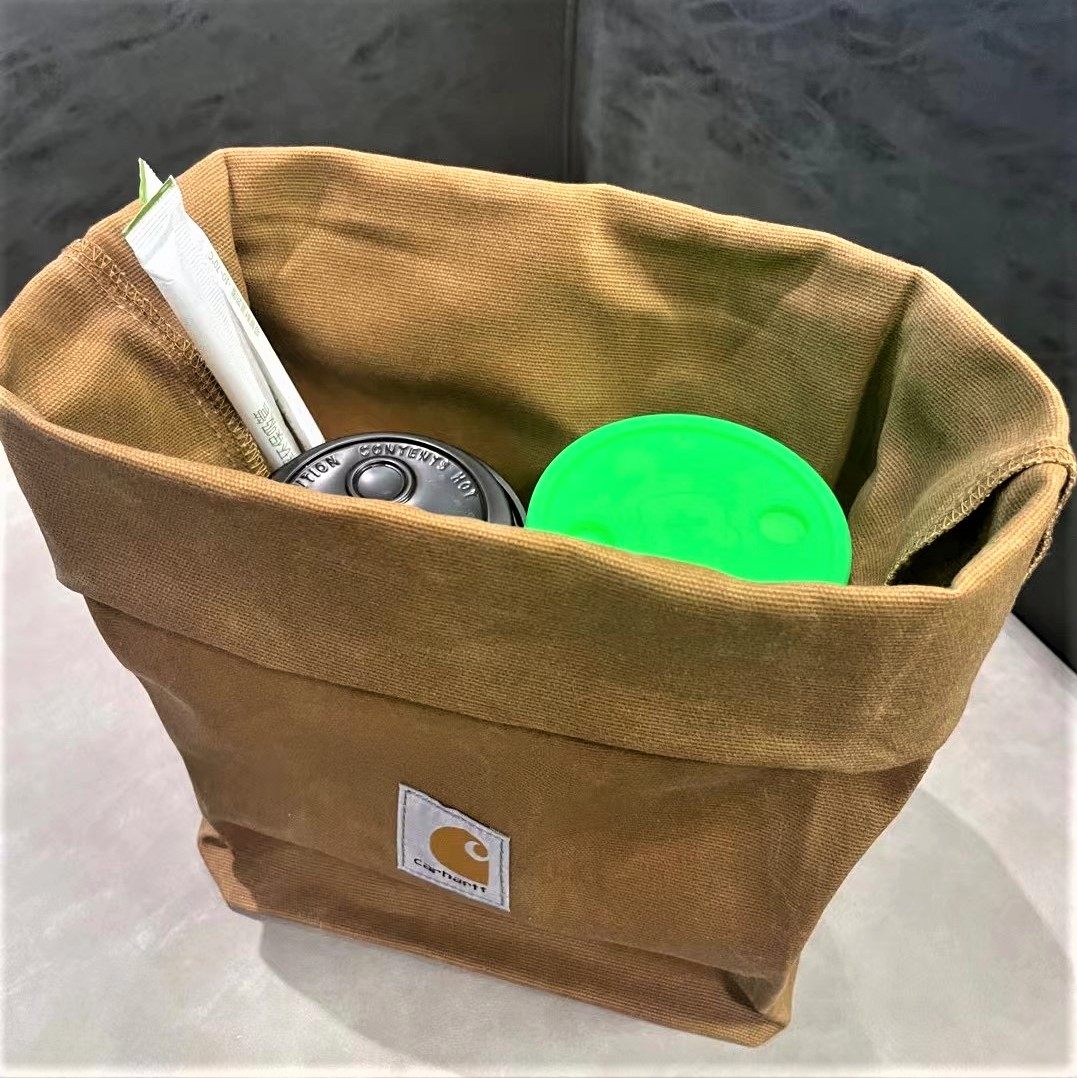 carhartt wip潮牌卡哈特包包帆布午餐袋饭盒袋外带个性潮流手提袋,淘宝优惠券,粉丝福利购,淘宝优惠卷