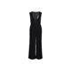 2025 Autumn New Arrival Baisi Black Slim Overalls Fashion Casual High Waisted Smart Straight Jumpsuit Women