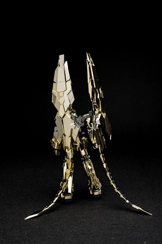 现货包邮 MG 1/100独角兽3号机菲尼克斯模型鱼尾尾巴配件-图0