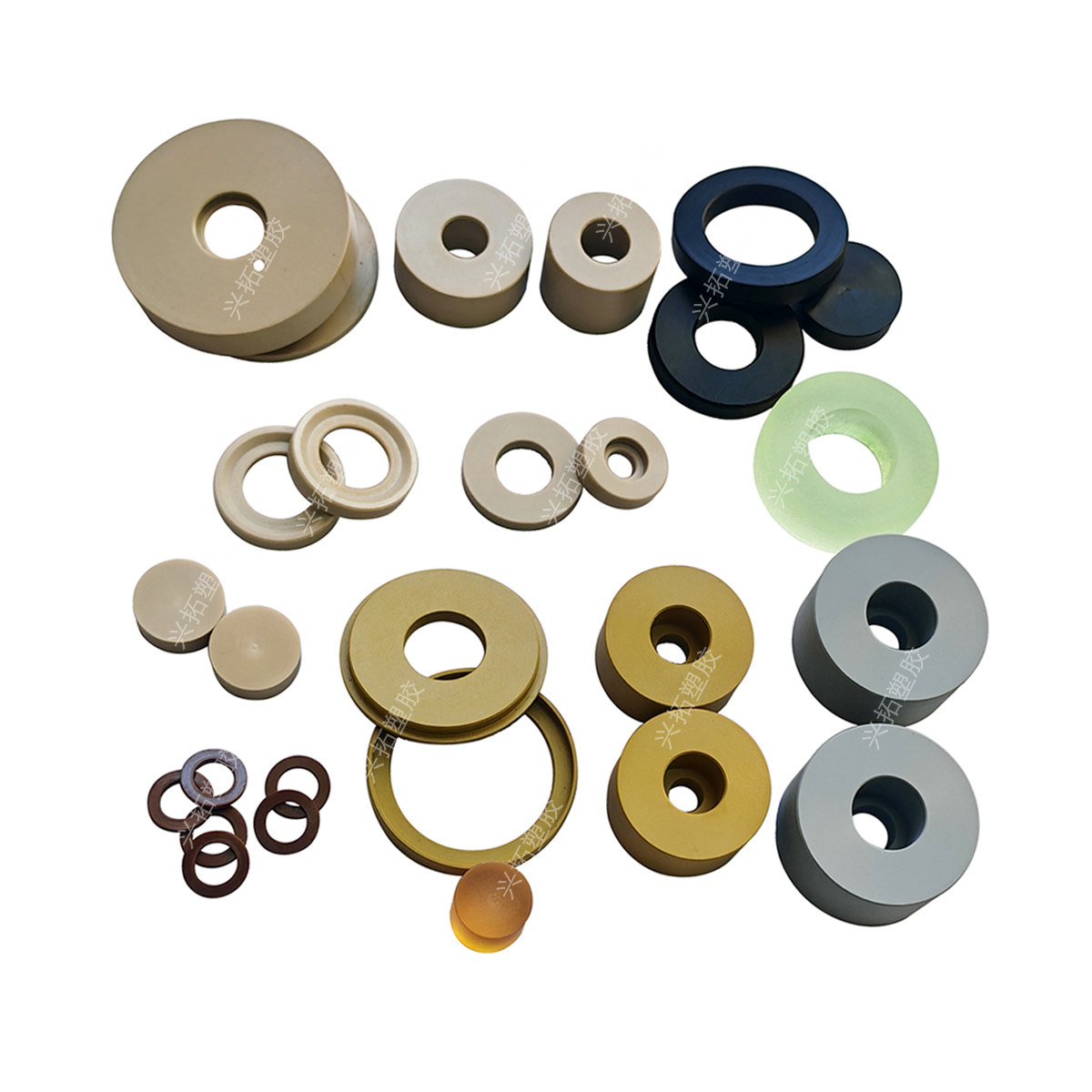 定制加工PE垫片POM衬套耐磨尼龙套PEEK铁氟龙零件CNC数控车床雕刻,淘宝优惠券,粉丝福利购,淘宝优惠卷