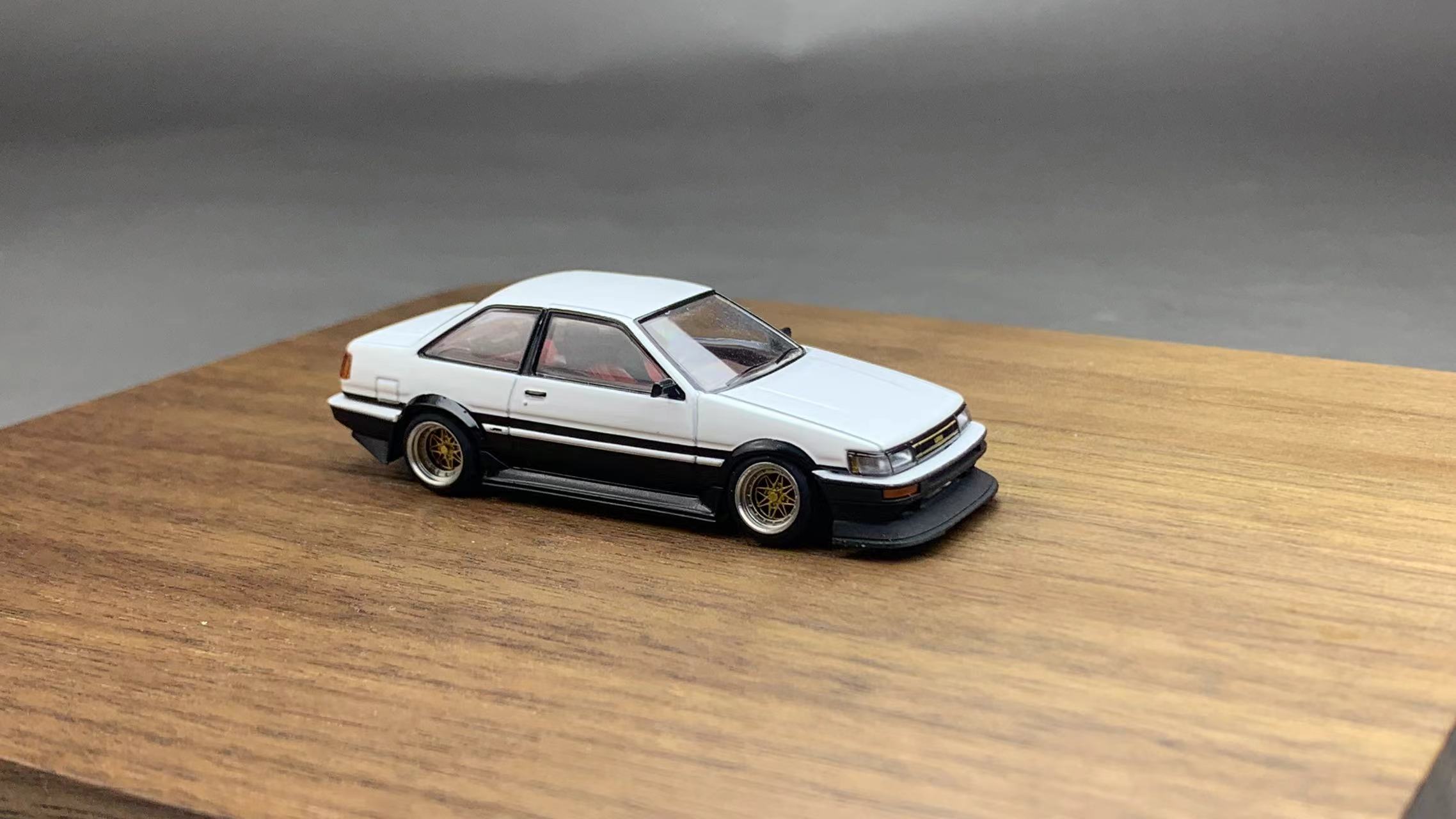 33 DREAMS 1/64 TecArt's式样模型包围套件 AE86 Levin适用于TLV-图2