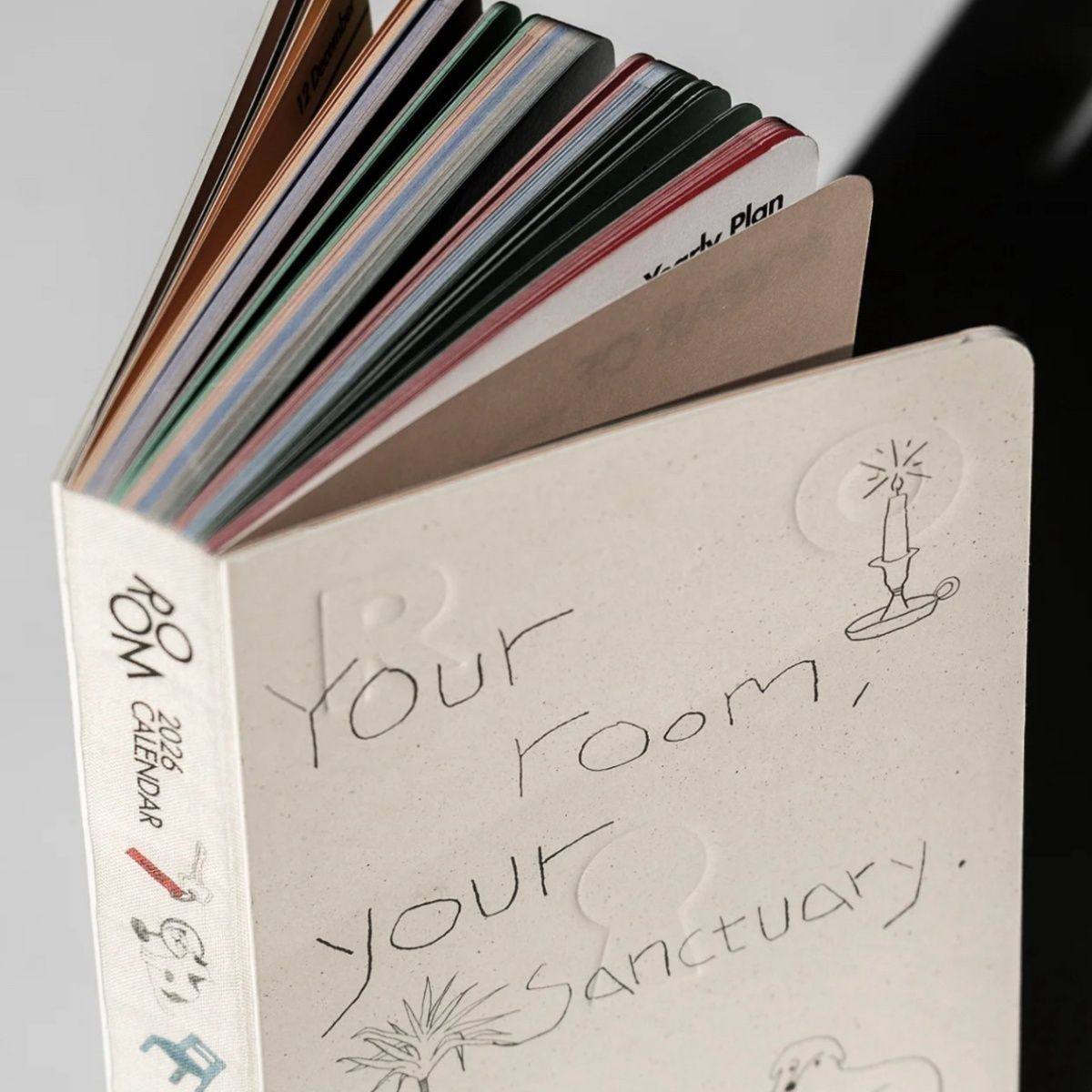 2026年日程本Your room你的房间简约手账笔记本高颜值创意手账本,淘宝优惠券,粉丝福利购,淘宝优惠卷