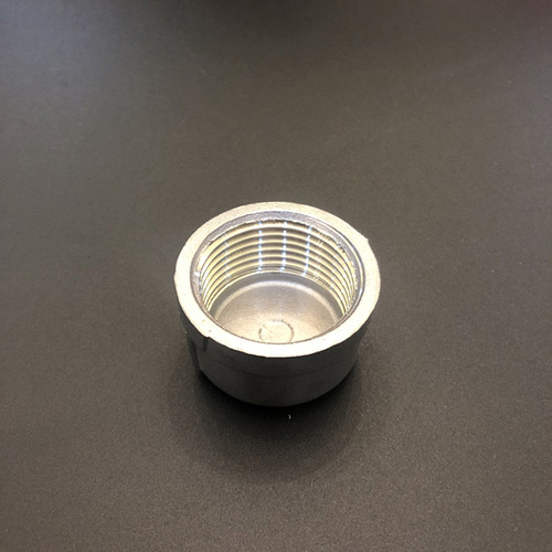 304不锈钢管帽内丝堵头闷盖丝扣水管螺纹接头4分塞头管堵闷头封盖 - 图2
