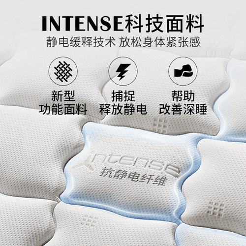 雅兰乳胶床垫多厚度家用护脊弹簧适中硬垫双面可睡席梦思深睡1200 - 图0