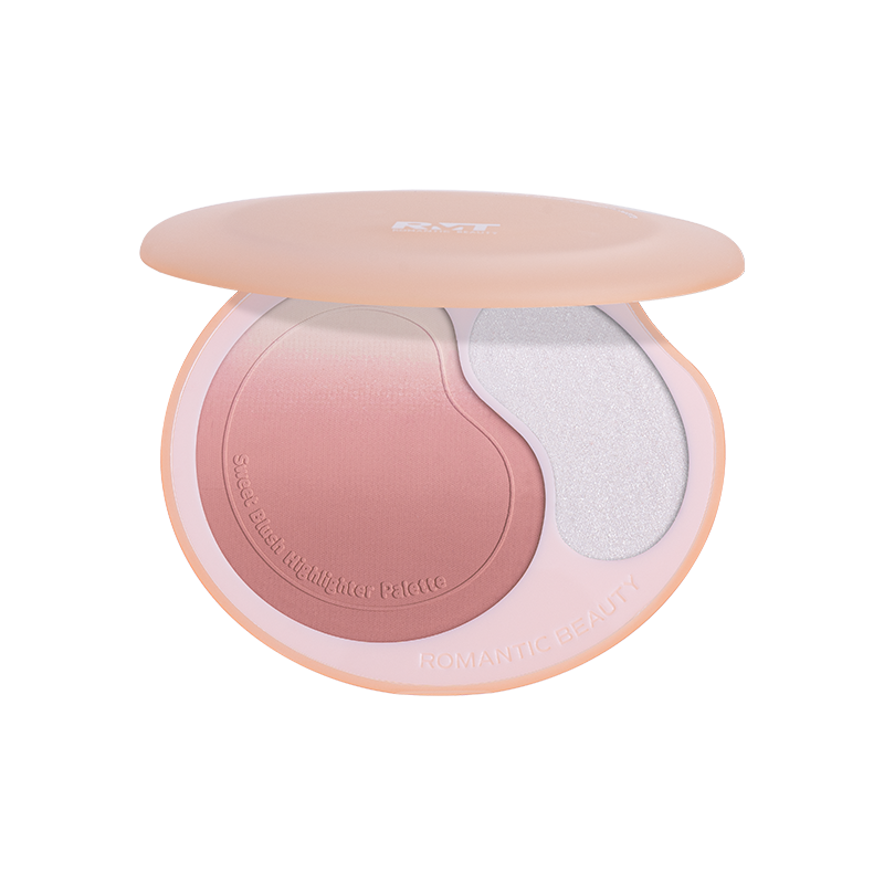 RMT罗小曼渐变腮红多用盘女脸部提亮高光修容新手日常自然一体盘 - 图3