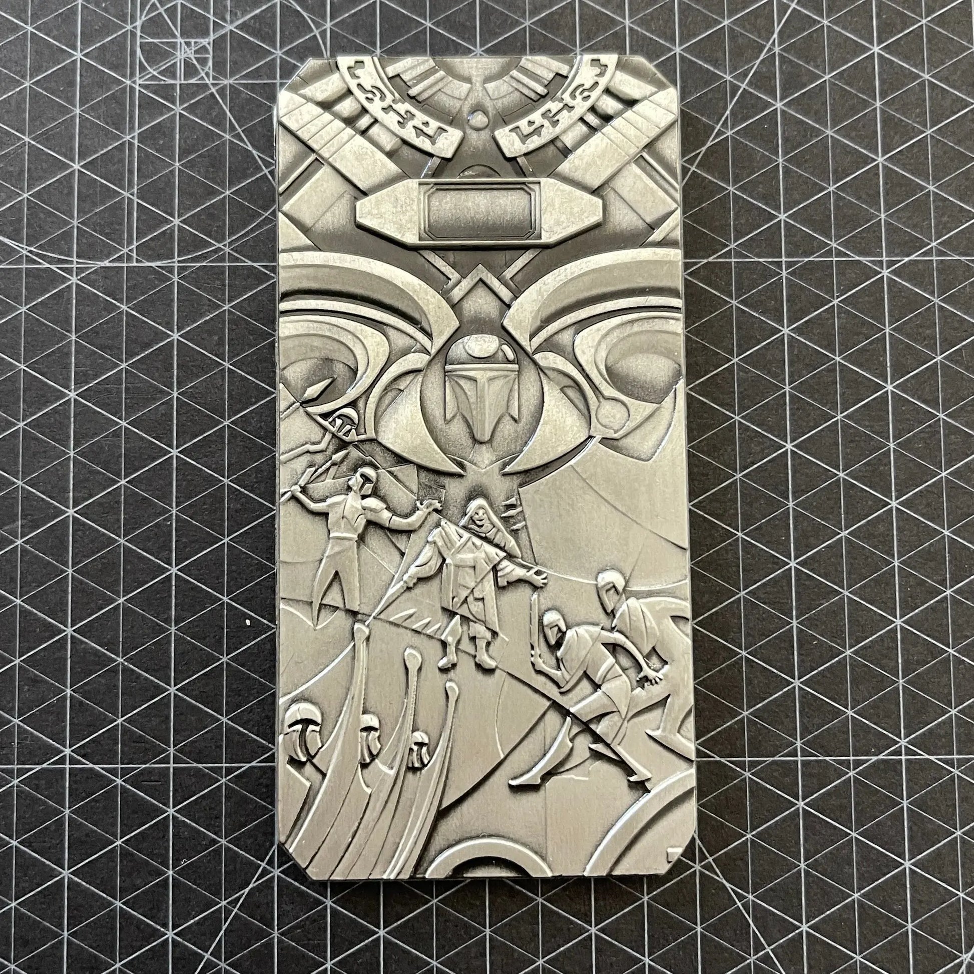 德国PATCHLAB金属臂章战术士气章背包补丁双面魔术贴章军迷肩章 - 图1