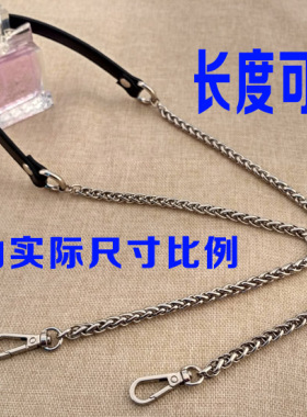 真皮链条包带不易掉色不易掉皮