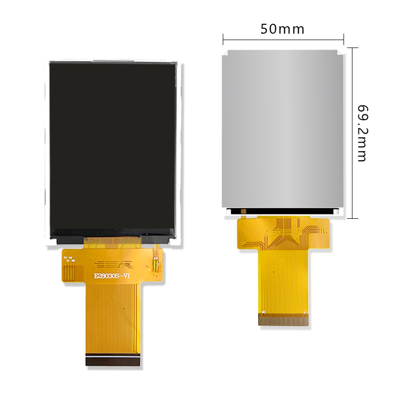2.8寸液晶屏LCD兼容SPI串口8080并口工控全接口彩色TFT显示屏触摸-图2