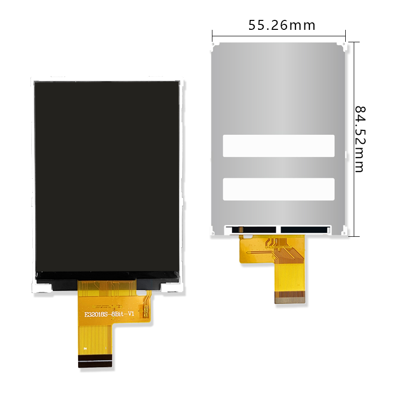LCD液晶显示屏st晶力泰插接并口无触摸 清彩色屏3.2寸TFT屏厂家供 - 图0