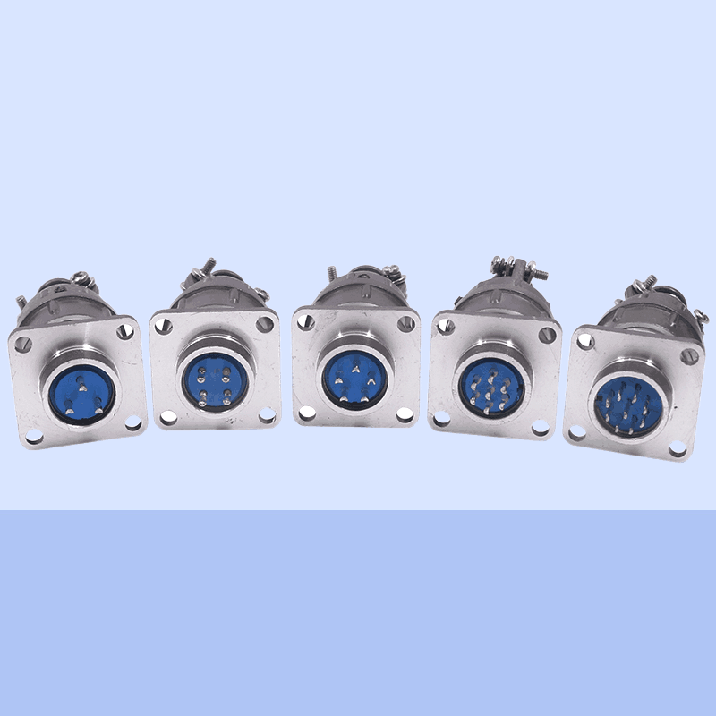 航空插头插座CX16-3芯4芯5芯7芯9芯航空插座连接器连接器16MM-图0