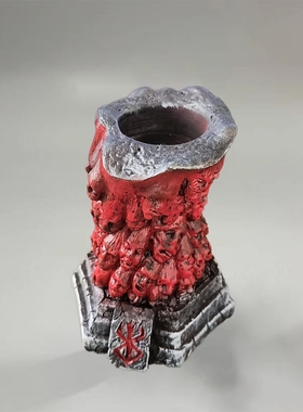 跨境新品剑风传奇狂暴神之手烛台雕像万圣节家居装饰品庭院摆件