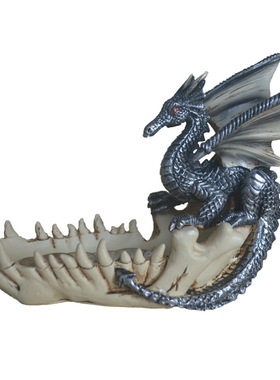 新款撒旦恶魔门德斯雕像收纳树脂