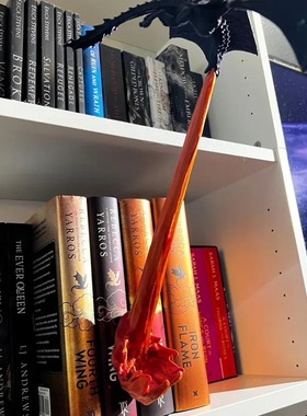 跨境新品 Dragon Flame Book Nook 龙焰书角 墙壁装饰礼物