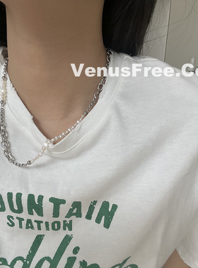 vf定制高级感天然小颗异形珍珠