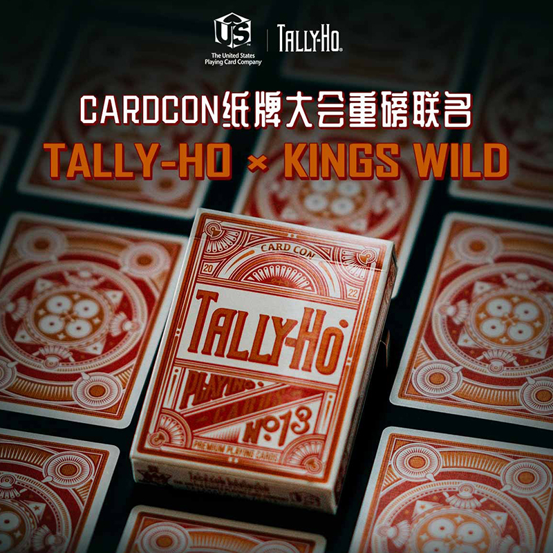 培根扑克牌 美国进口 Tally-Ho KingsWild 纸牌花切大会联名 kwp - 图0